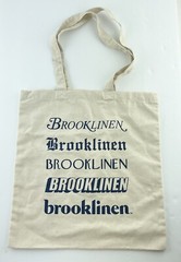Brooklinen Reusable Canvas Tote 100% Cotton 15.5 x 14.75