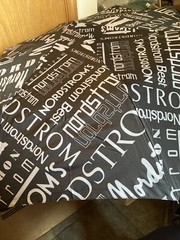 Canvas Nordstrom Logo Bag & Umbrella with Nordstrom Logos