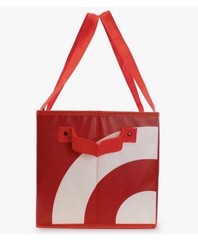 Target Collapsible Box Bag Reusable Foldable Compact NWT Travel Utility