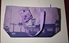 Trader Joe’s Lavender Large Reusable Insulated Bag 8 Gallon