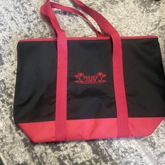 Trader Joe’s Insulated Extra Large Black Red Bag