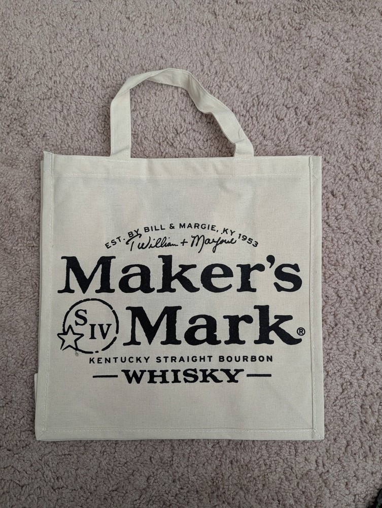 Maker’s Mark Reusable Bag Tote 13x13x6
