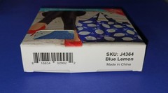 YAYbag Jumbo Reusable Tote Carry Bag – Blue Lemon – NEW