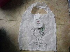 New ! 2 Bags Reusable Shopping Tote Grocery Bag Assorted Color