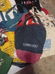 Huge Canvas Bag Tote Bag Shopping Bag Lot Nike Barnes & Noble Trader Joe’s