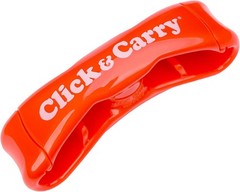 Grocery Bag Carrier Handle Carry More in Fewer Trips 100lb Capacity Hands-Free