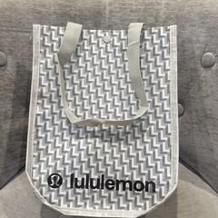 Lululemon 2025 Reusable Small Shopping Tote Bag Geometric Pattern 9.25X 11X4.5”