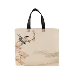 Reusable Canvas Grocery Shopping Convenient Tote Bags Non Woven Cloth for Women