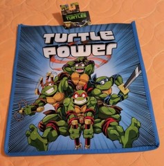 Teenage Mutant Ninja Turtles Reusable Blue Large Shopping Tote Bag with Handles