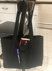 Sturdy Shopping Tote Bags Solid With PVC Backing