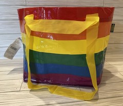 Ikea Storstomma Rainbow Pride Small Shopping Bag Tote