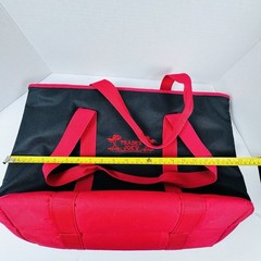 Trader Joe’s Insulated RED/BLACK Shopping Tote Bag (7-Gallons) Hot/Cold