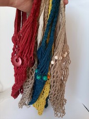 Handmade tote bag holder macrame bag mesh crochet bag market bag Eco friendly