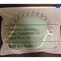 [US Tax Paid] KEITA MARUYAMA Ball&Chain Chat Noir M Embroidered Bag Green NEW