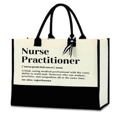 Nurse Practitioner Gifts for Women Tote Bag – Nurses NP Week Graduation Appre…