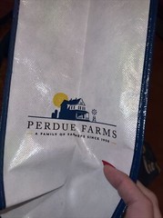 Reusable Shopping Travel Tote Gift Bag 13 X 15 Natural Bio Food Perdue Farm
