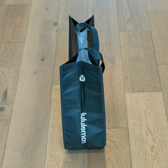 Lululemon Large Reusable Shopping Tote Lunch Yoga Bag 💚 Forest Green 💚 NEW!* ⚡