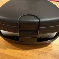 Disc CD DVD Game Blu-Ray Hard Case Holder Organizer Cover Black
