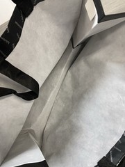 Lululemon Reusable Shopping Tote Bag Jumbo XL Extra Large NEW Black Silver