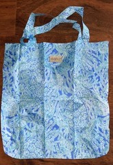 Lilly Pulitzer TORTUGA TIME PACKABLE BAG Turtles Lightweight Shopper Tote NWT