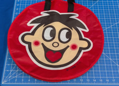 Want Want Snacks Hot Kid Red Round Reusable Bag Used 42287