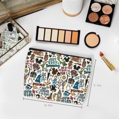 Cartoon Makeup Bag Girl Gifts Merchandise Best Multicolor0725