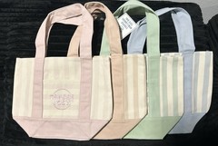 Trader Joe’s Striped Mini Canvas Tote Bag, summer edition
