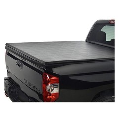 6ft Vinyl Soft Rollup Tonneau Cover Truck Bed Black Clamp on Lock w Rails 1247T