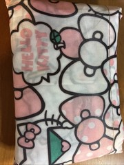 Hello Kitty Portable Foldable Reusable Shopping Shoulder Tote Bag 14x22inch