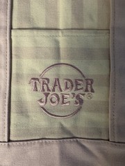Trader Joes PINK Striped Mini Canvas Tote Bag Rare NWT 2026 Free Gift🎁Fast Ship