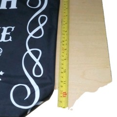 Mid-South Products Tote Bag Smooth As Tennessee Whiskey Black/White T6483