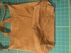 BAGGU Brown Reusable Shopping Bag 100% Recycled Cotton Adjustable Strap