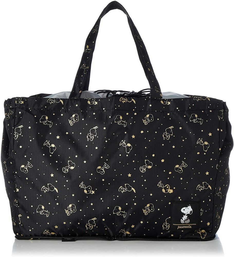 Siffler Cooler / Keep Warm Eco Bag Grocery Basket Gold Star Snoopy 34L