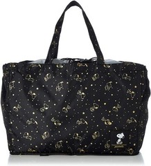 Siffler Cooler / Keep Warm Eco Bag Grocery Basket Gold Star Snoopy 34L