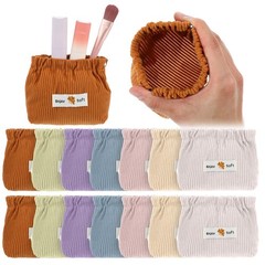 xozeooeu 14 Pack Corduroy Beige, green, brown, blue, yellow, purple, pink