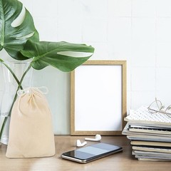 Suwimut 50 Pack Cotton Drawstring Bags, 5×7 Inch Inch, Unbleached