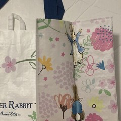 Tesco Peter Rabbit Tote Bag Beatrix Potter Bunny 2023 Home Grown Butterfly New