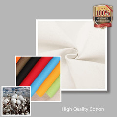 Canvas Tote Bags, 16.5″X14″X5″, Heavy Duty Plain Canvas, Zipper Reusable Bulk Cl