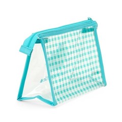 Sanrio Clear Pouch Hangyodon Transparent PVC and Steel Zipper Closure Suitable