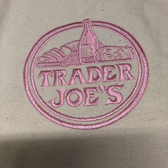 Trader Joe’s Canvas Large Purple Shopping Bag Limited Tote Lavender New W/Tags