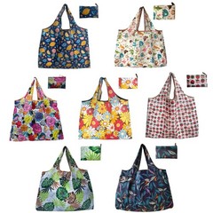 7 Pcs Grocery Bags Portable Fashion Foldable Grocery Bags Bulk Extra Large Co…