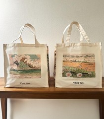 Flynt Ave. Cute Reusable Grocery Shopping Bag, Spring and Summer Aesthetics -…