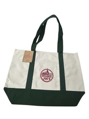 Authentic Trader Joe’s Canvas Tote Bag Reusable Shopping Grocery Bag Green NEW