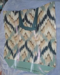 St Joseph’s 18.5 x 17.5 x 5.7″ Chevron Blue X Large Reusable Shopping Tote Bag