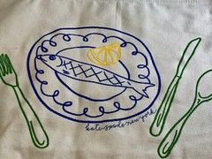NWT Kate Spade NY x Target FISH EMBROIDERED CANVAS TOTE BAG – FREE SHIPPING –