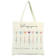 LKTEE Christian Gifts For Women,Christian Tote Bag,Jesus Loves You Tote Bag, …