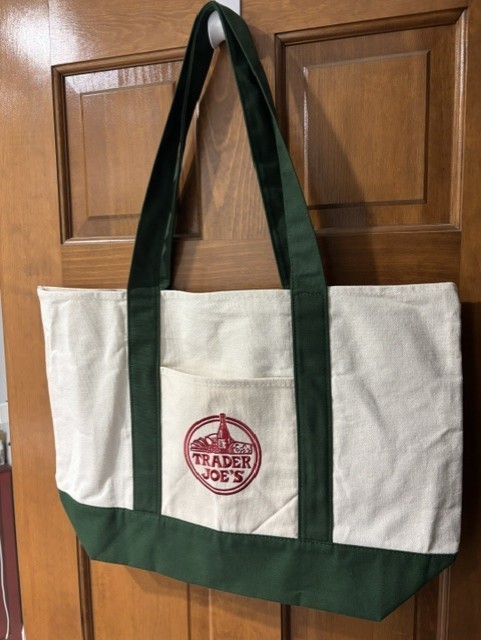 New Green Trader Joe’s Tote Bag Nwt