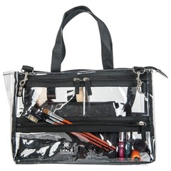 SHANY The Game Changer Travel Bag- 13.5×9.5×1.75 Inch (Pack of 1), BLACK