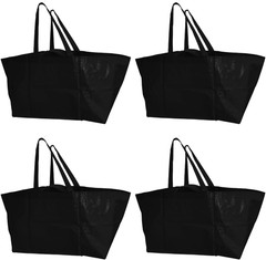 Haul-It-All Extra-Large Reusable Shopping Bag – Heavy Duty Open-Top Tote with Ha