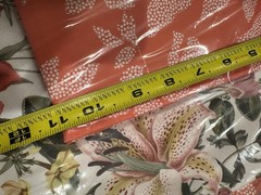 NWT CHICO’S Reusable Shopping Tote Bag 2 Sets Of 2 “Melon Mambo” Floral GWP
